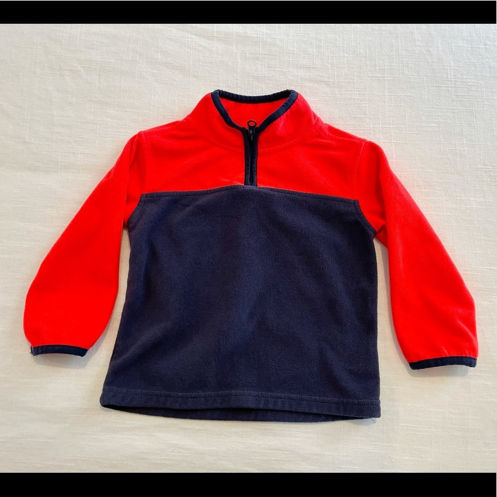 Oshkosh‎ B'gosh Quarter Zip Fleece Boys 2T Winter Snow Warm Layering